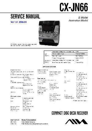 Service manual Aiwa CX-JN66 ― Manual-Shop.ru