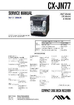 Service manual Aiwa CX-JN77 ― Manual-Shop.ru
