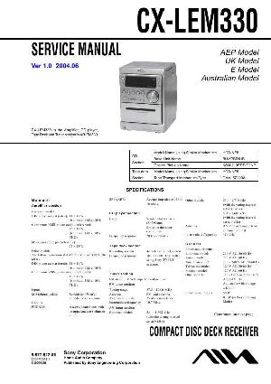 Service manual Aiwa CX-LEM330 ― Manual-Shop.ru