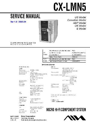 Сервисная инструкция Aiwa CX-LMN5 ― Manual-Shop.ru