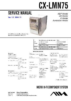 Service manual Aiwa CX-LMN75 ― Manual-Shop.ru
