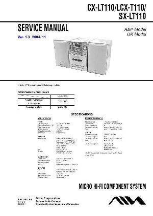 Сервисная инструкция Aiwa CX-LT110 ― Manual-Shop.ru