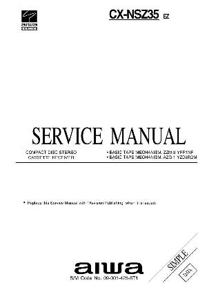 Service manual Aiwa CX-NSZ35 ― Manual-Shop.ru