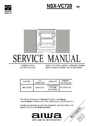 Service manual Aiwa CX-NVC720 ― Manual-Shop.ru