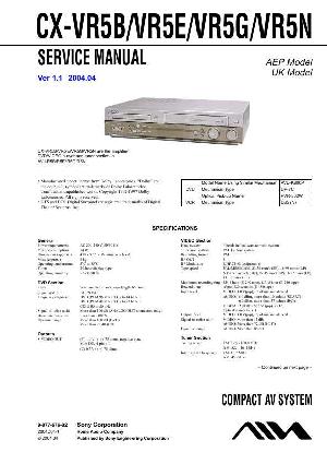 Service manual Aiwa CX-VR5N ― Manual-Shop.ru