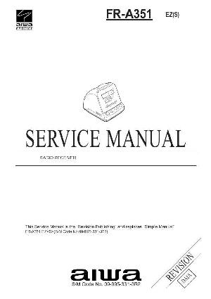 Service manual Aiwa FR-A351 ― Manual-Shop.ru