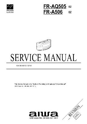 Сервисная инструкция Aiwa FR-AQ505, A506 ― Manual-Shop.ru