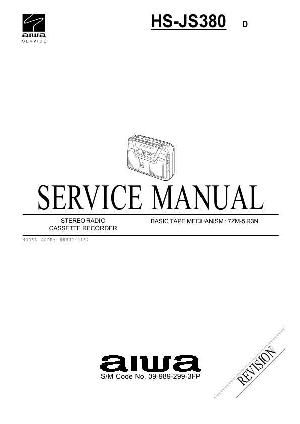 Service manual Aiwa HS-JS380 ― Manual-Shop.ru