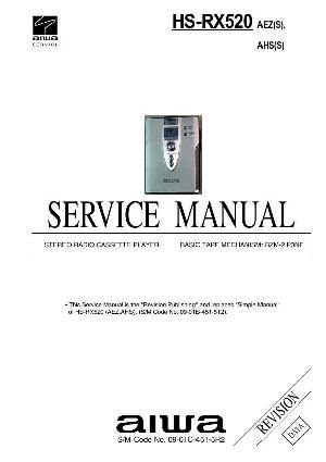 Service manual Aiwa HS-RX520 ― Manual-Shop.ru