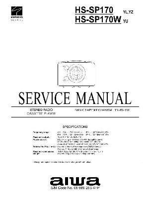 Service manual Aiwa HS-SP170 ― Manual-Shop.ru