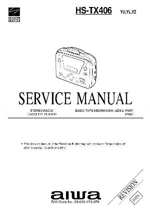 Service manual Aiwa HS-TX406 ― Manual-Shop.ru