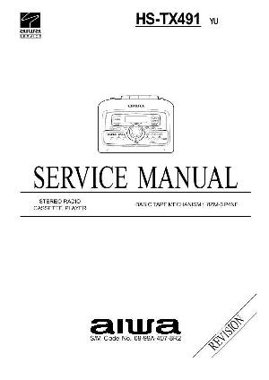 Service manual Aiwa HS-TX491 ― Manual-Shop.ru