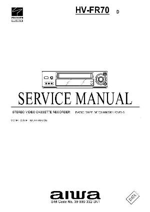 Service manual Aiwa HV-FR70 ― Manual-Shop.ru
