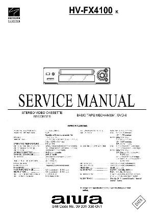 Service manual Aiwa HV-FX4100 ― Manual-Shop.ru