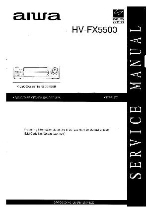Service manual Aiwa HV-FX5500 ― Manual-Shop.ru