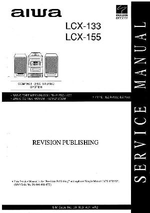 Сервисная инструкция Aiwa LCX-133, LCX-155 ― Manual-Shop.ru