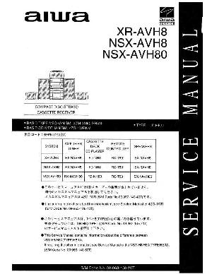 Сервисная инструкция Aiwa NSX-AVH8, NSX-AVH80 ― Manual-Shop.ru