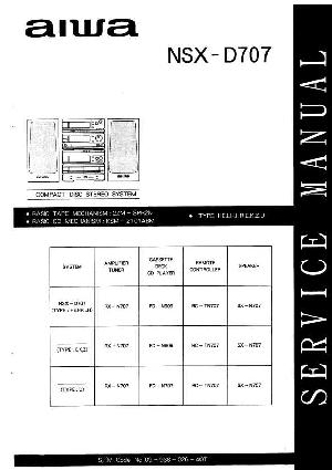 Сервисная инструкция Aiwa NSX-D707 ― Manual-Shop.ru