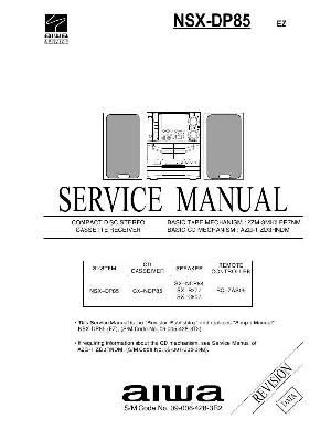 Service manual AIWA NSX-DP85 ― Manual-Shop.ru