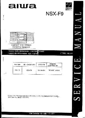 Сервисная инструкция Aiwa NSX-F9 ― Manual-Shop.ru