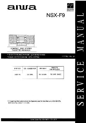 Сервисная инструкция Aiwa NSX-F9, CX-NF9 ― Manual-Shop.ru