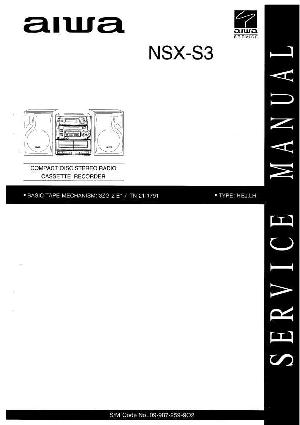 Service manual Aiwa NSX-S3 ― Manual-Shop.ru