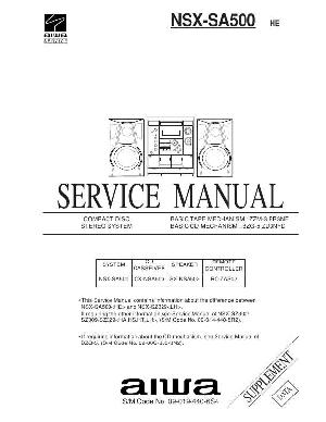 Service manual AIWA NSX-SA500 ― Manual-Shop.ru