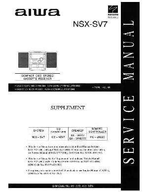 Service manual AIWA NSX-SV7 ― Manual-Shop.ru