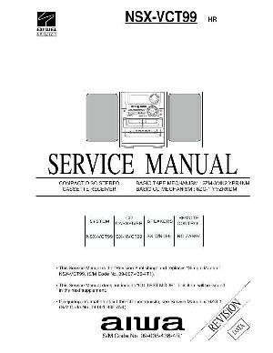 Сервисная инструкция AIWA NSX-VCT99 ― Manual-Shop.ru