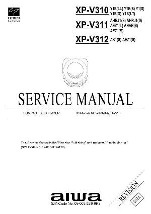 Сервисная инструкция Aiwa XP-V310, XP-312 ― Manual-Shop.ru