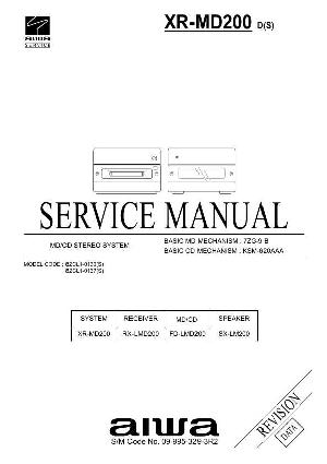 Service manual Aiwa XR-MD200 ― Manual-Shop.ru
