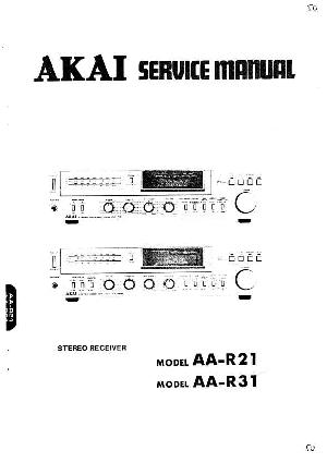Service manual Akai AA-R21, AA-R31 ― Manual-Shop.ru