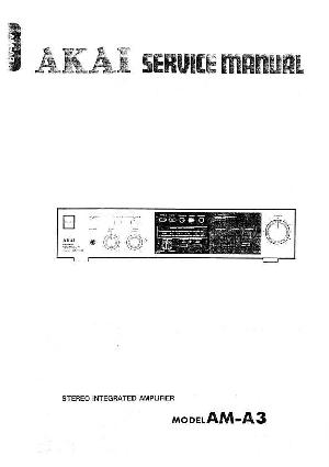 Сервисная инструкция Akai AM-A3 ― Manual-Shop.ru