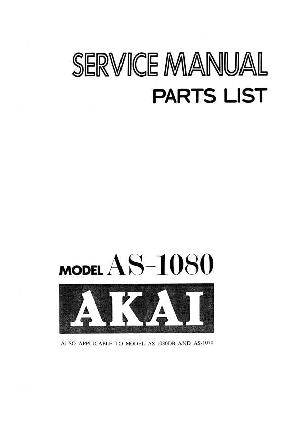 Сервисная инструкция Akai AS-1070, AS-1080DB ― Manual-Shop.ru