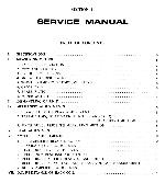 Service manual Akai CS-33D