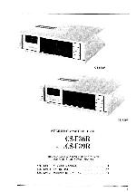 Сервисная инструкция Akai CS-F36R, CS-F39R