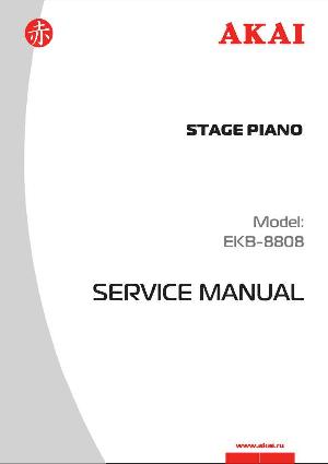 Сервисная инструкция Akai EKB-8808 ― Manual-Shop.ru
