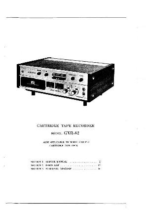 Сервисная инструкция Akai GX-R82 ― Manual-Shop.ru