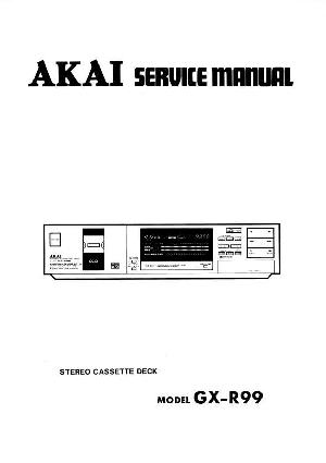 Service manual Akai GX-R99 ― Manual-Shop.ru