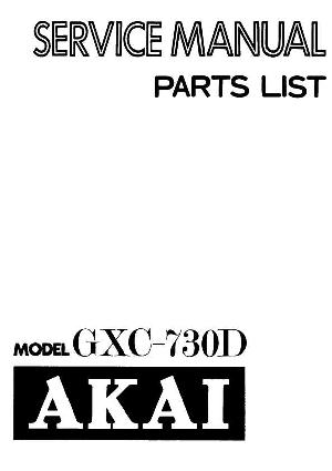 Service manual Akai GXC-730D ― Manual-Shop.ru