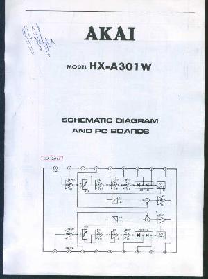 Сервисная инструкция Akai HX-A301W ― Manual-Shop.ru