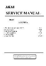 Service manual Akai LCT-2785TA