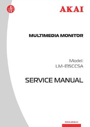 Сервисная инструкция Akai LM-E15CCSA ― Manual-Shop.ru