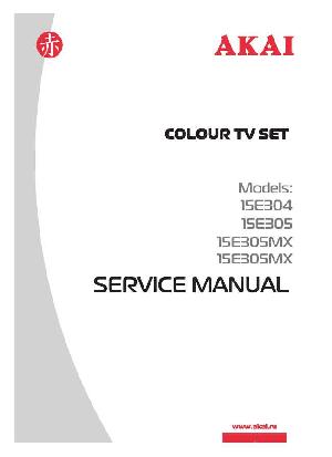 Service manual Akai LTA-15E304, LTA-15E305 MX ― Manual-Shop.ru