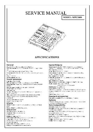 Service manual Akai MPC5000 ― Manual-Shop.ru