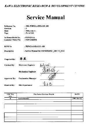 Service manual Akai PDP-4206EM1 ― Manual-Shop.ru