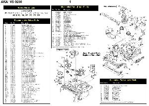 Сервисная инструкция Akai VS-G260 ― Manual-Shop.ru