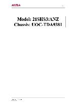 Service manual Akira 21SHS3, TDA9381
