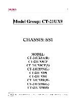 Service manual Akira CT-21UX9