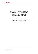 Service manual Akira CT-25SD9, 5P60